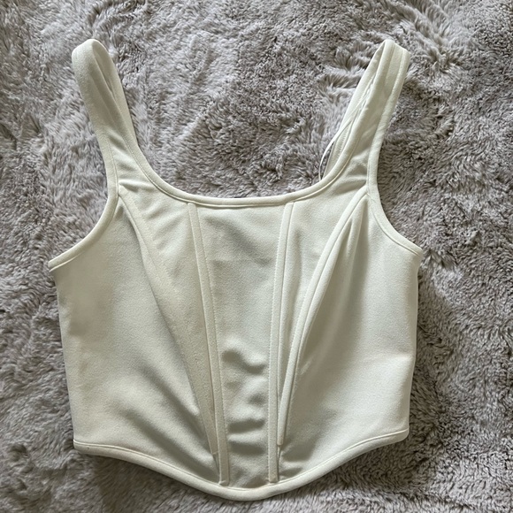 Princess Polly white and black corset top set - Picture 5 of 7